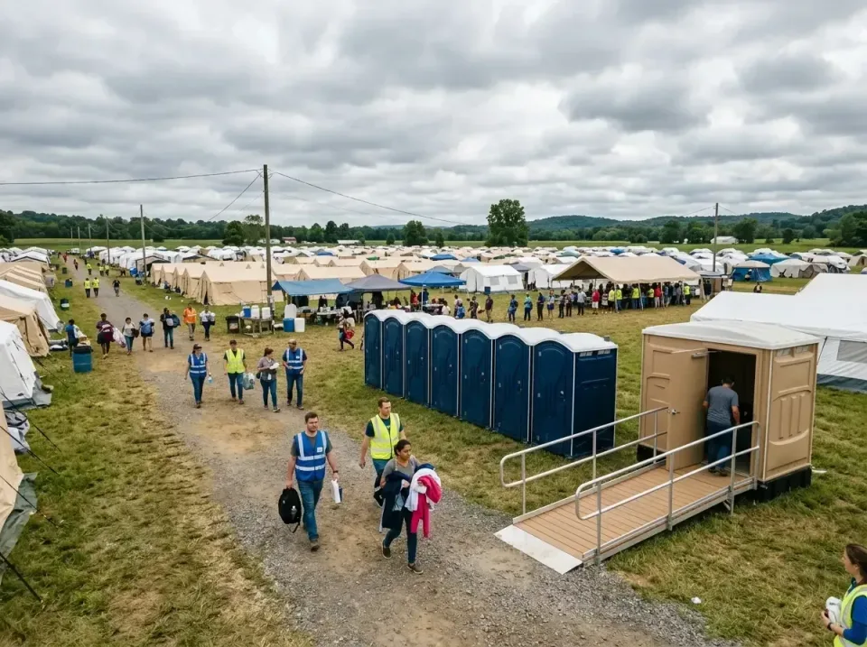 disaster-relief-camp-restrooms-010 — frequently asked questions, Dumpster & Portable Bathrooms Rental in Rendon, TX